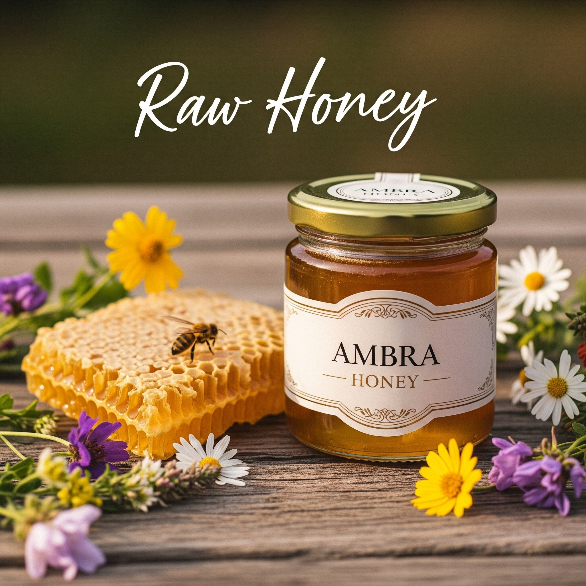 Natural Raw Honey Organic